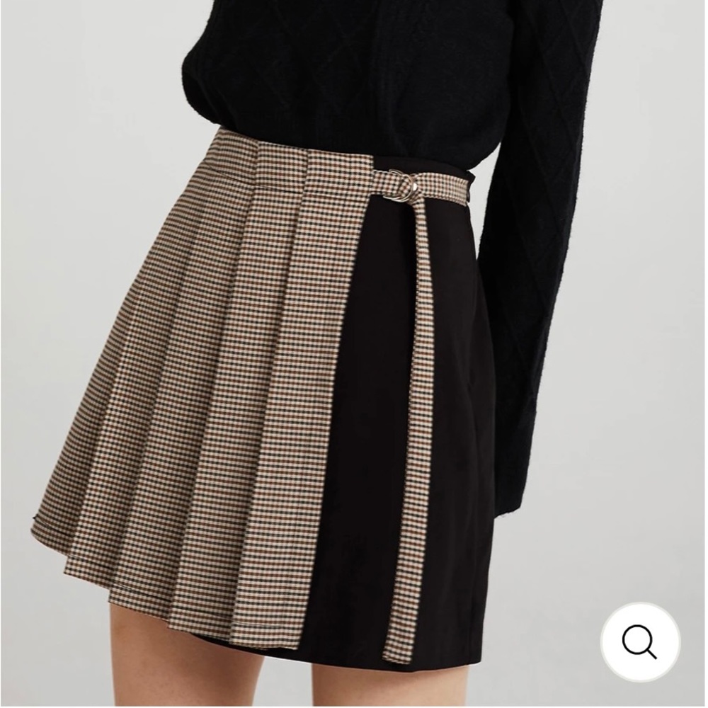 Storets Kinley Pleated Wrap Skirt